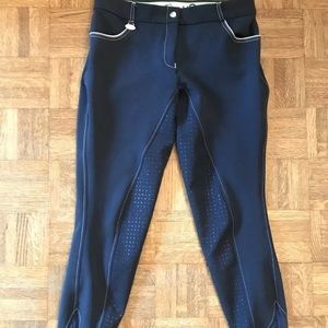 USG Lara Fullseat Grip Breeches Navy 28R